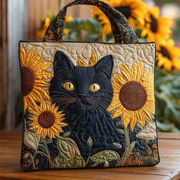Sunflower Sentinel Tote Bag