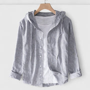 Demi | Elegant Hooded Blouse