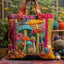 Sunset Fungi Patch Tote Bag