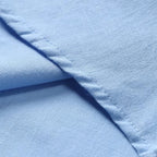 Men's linen-look short-sleeve polo shirt