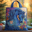 Twilight Ocean Steed Tote Bag
