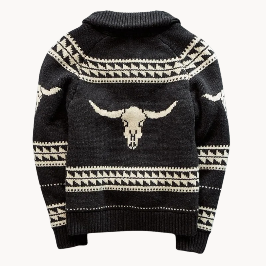 Men's Shawl-Collar Cardigan | Buffalo