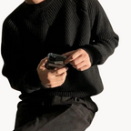 Men's Ribbed Knit Jumper | Ridgeway