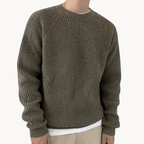 Men's Ribbed Knit Jumper | Ridgeway