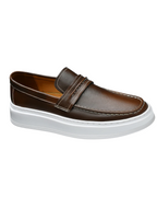 Men's Leather Boat Shoes – Scicli