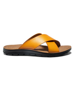 Men's Relaxed-Fit Leather Sandals – Hyeres