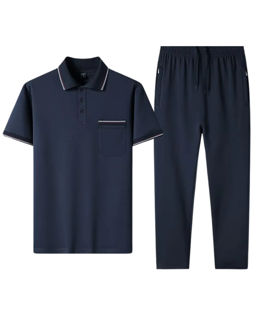 Men's Polo Two-Piece Set – Ischia