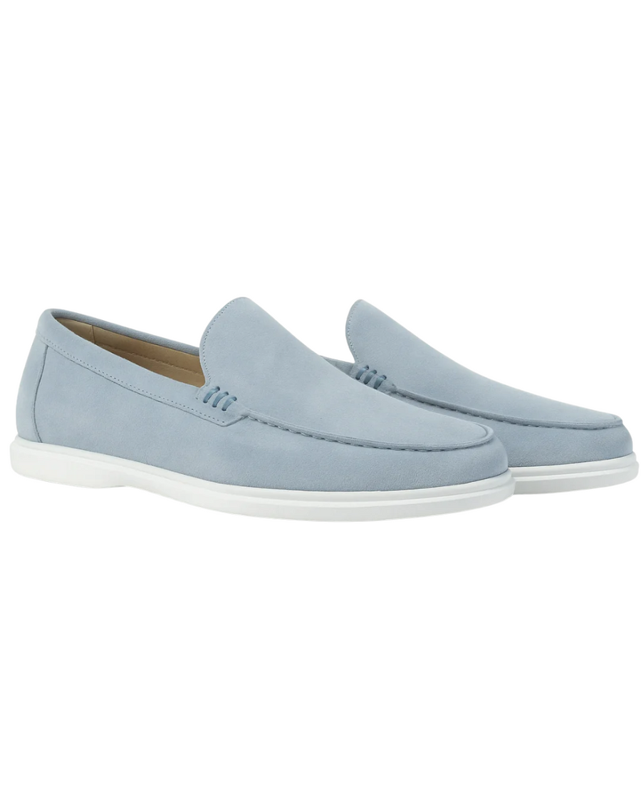Men's Relaxed-Fit Suede Loafers – Aksel