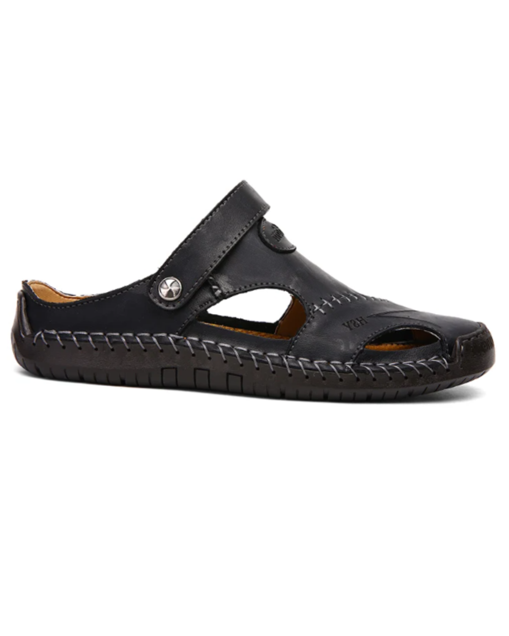 Men's Classic Leather Sandals – Mijas
