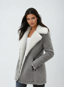 Amara | Wool Blend Winter Coat