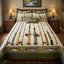 Vintage Tackle 3-Piece Bedding Set