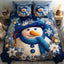 Snowmen Wonderland 3-Piece Bedding Set