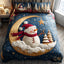 Snowmen Wonderland 3-Piece Bedding Set