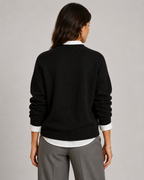 Women's Relaxed Crew Neck Knit Jumper | Malham
