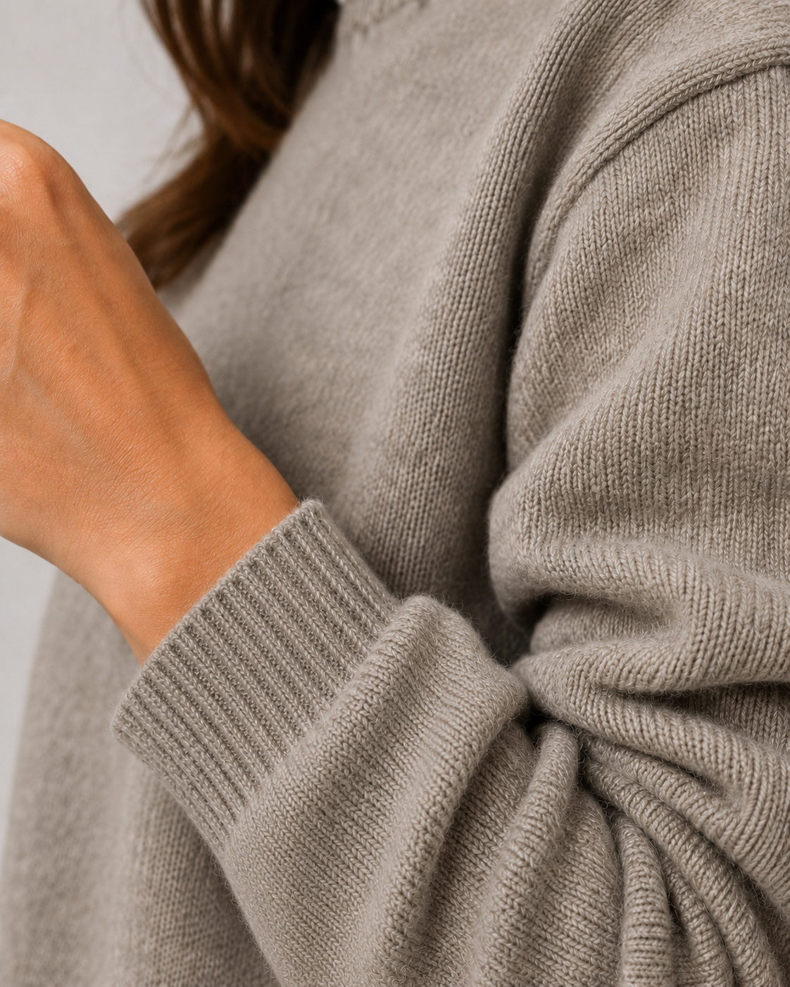 Women's Relaxed Crew Neck Knit Jumper | Malham