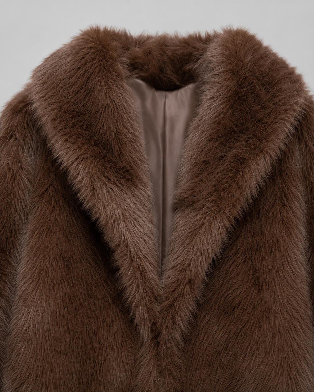 Women's Plush Faux Fur Cropped Jacket | Slaithwaite