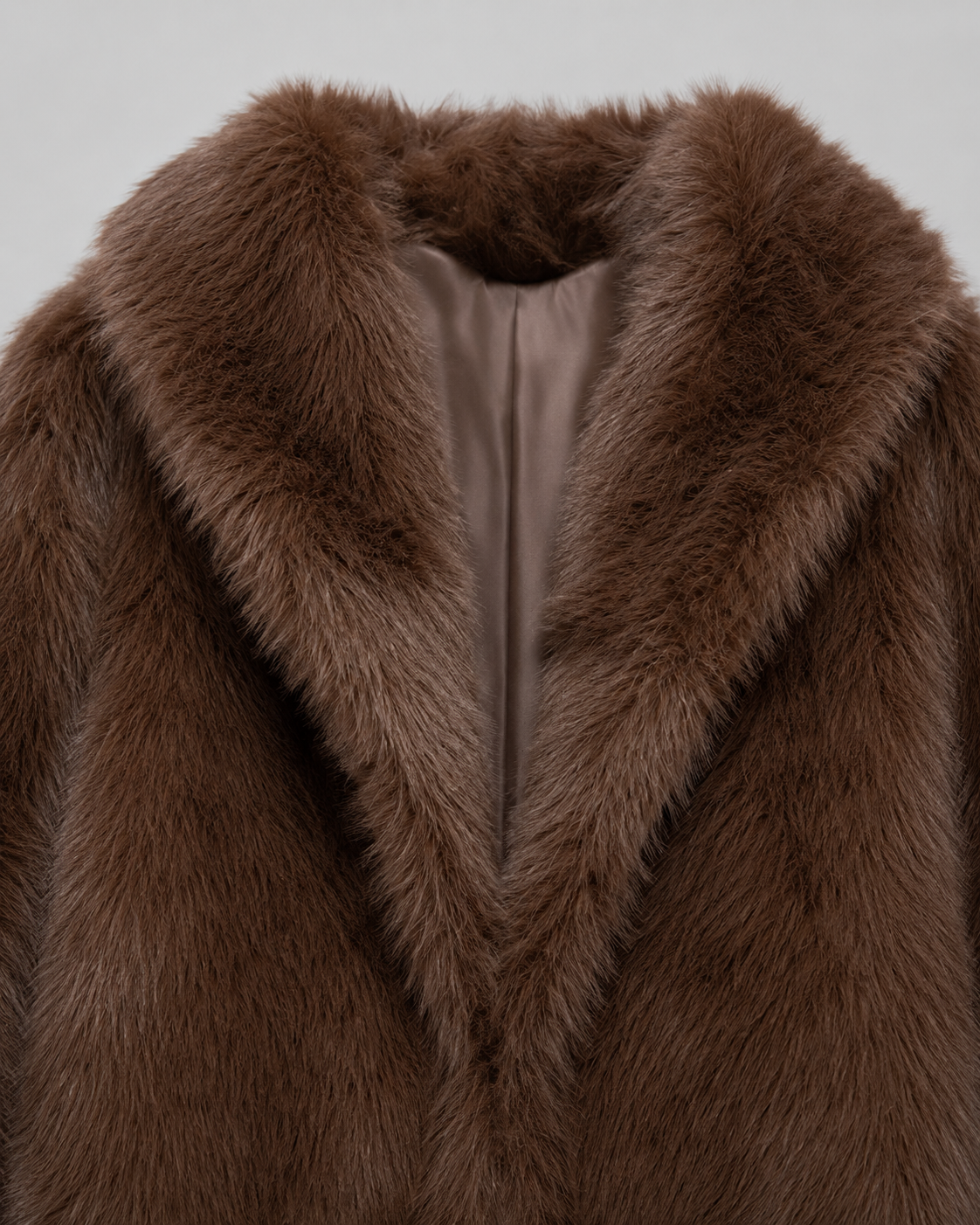 Women's Plush Faux Fur Cropped Jacket | Slaithwaite