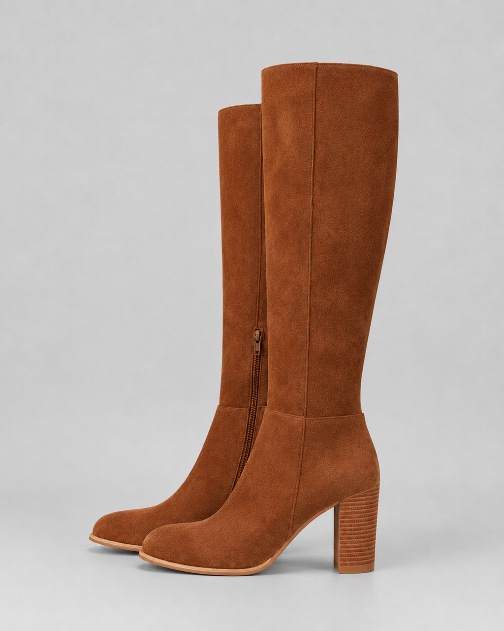 Women's Knee-High Block Heel Boots | Osmotherley