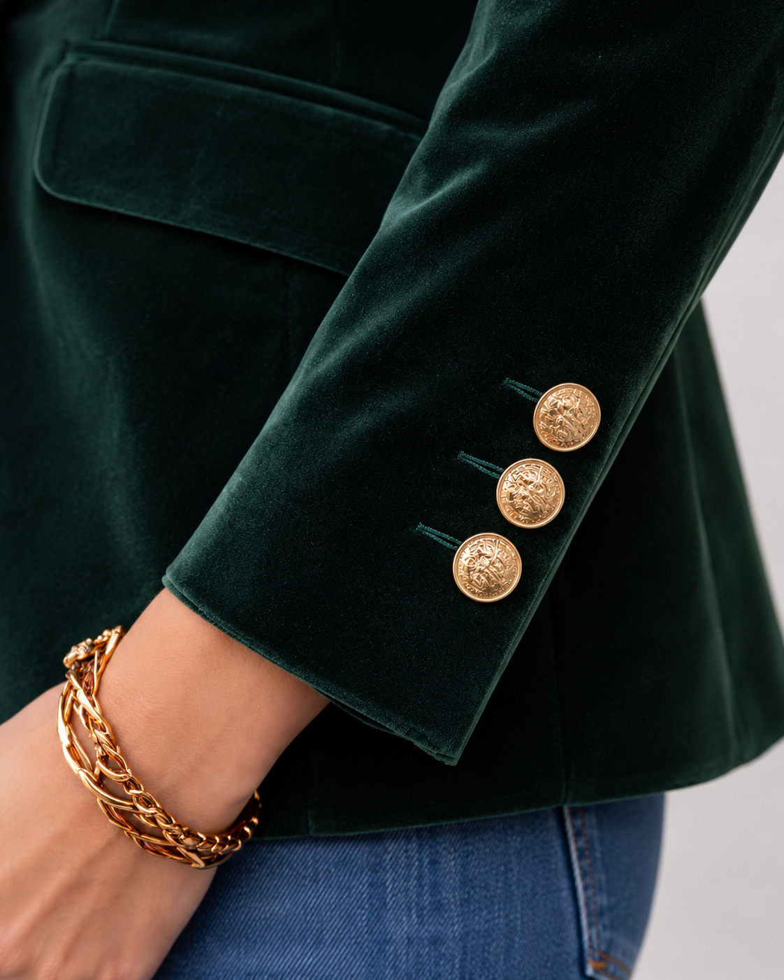 Women's Tailored Velvet Blazer | Hebden