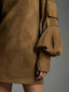 Marlowe | Vintage Suede Mini Dress