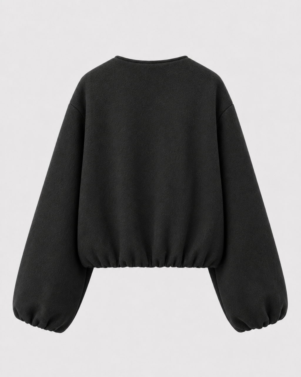 Blouson aviateur court en mélange de laine pour femme | Coxwold
