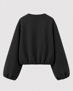 Blouson aviateur court en mélange de laine pour femme | Coxwold