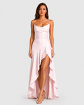 Women’s Asymmetrical Strappy Maxi Dress