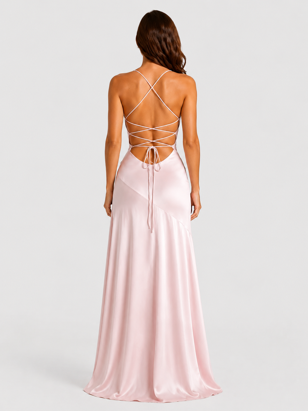 Women’s Asymmetrical Strappy Maxi Dress