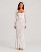Women’s Corset Lace Maxi Dress