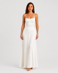 Women's Occasion Maxi Gown with Bustier Detail