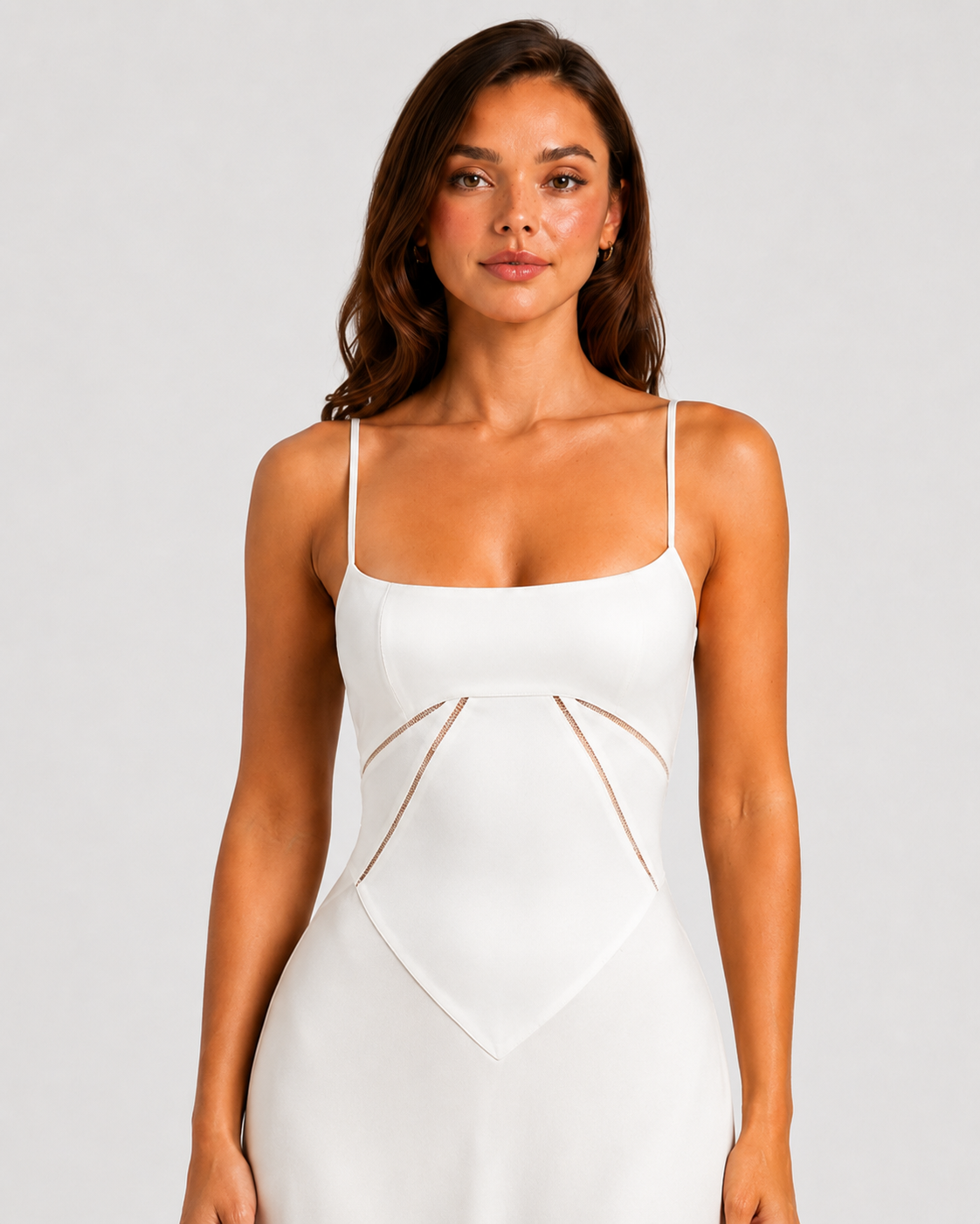 Women's Occasion Maxi Gown with Bustier Detail