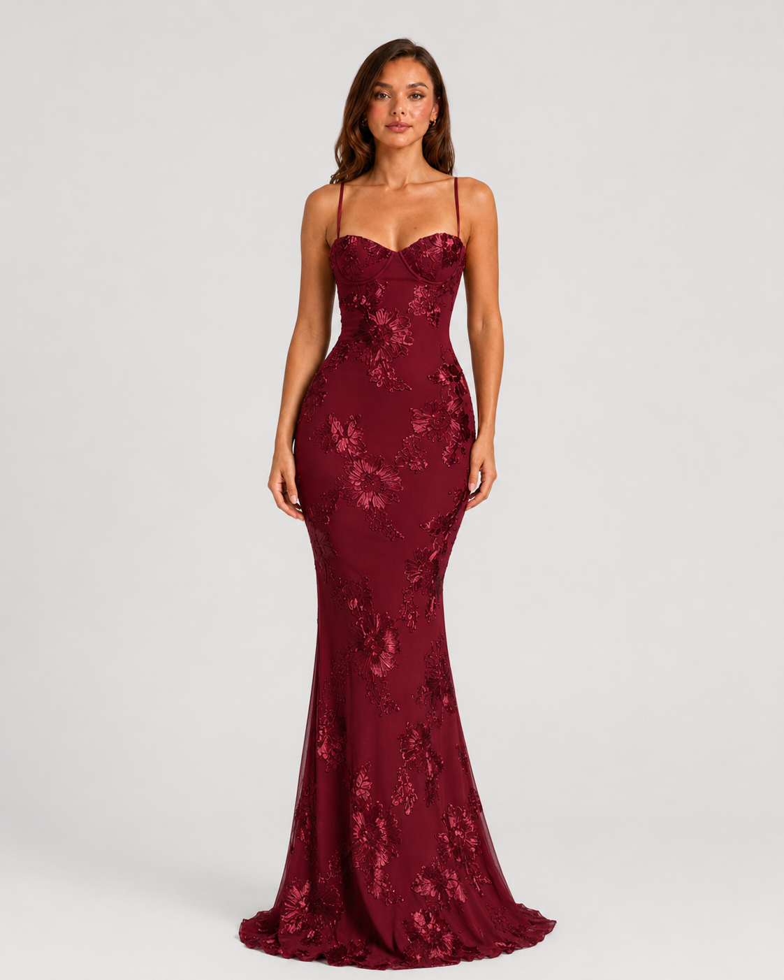 Women’s Romantic Floral Maxi Dress