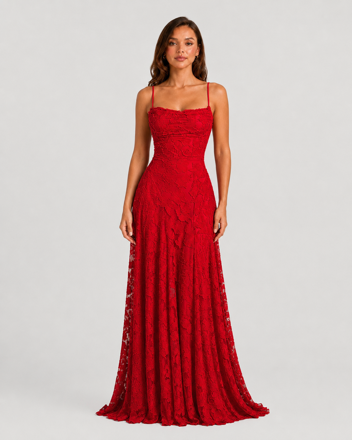 Women’s Textured Floral Maxi Dress