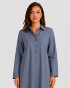Women’s Tiered Maxi Shirt Dress