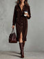Isabel | Classic Corduroy Midi Dress