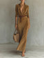 Aurelia | Belted Suede Dress