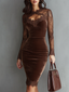 Aurora | Elegant Velvet Dress