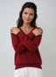 Vivienne | V-Neck Long Sleeve Sweater