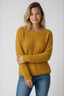 Amara | Sweater with Boat Neckline
