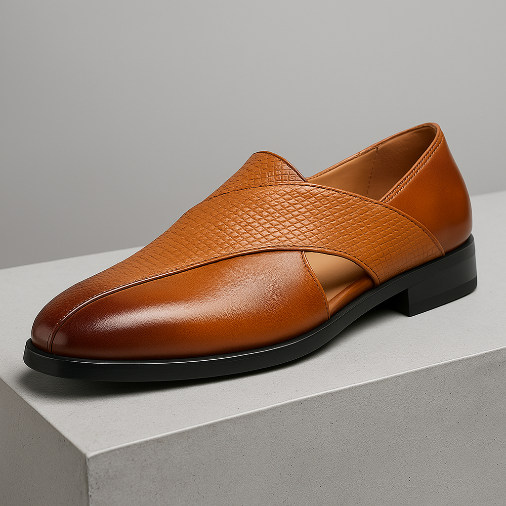 Men's Vintage Leather Loafers – Bayonne