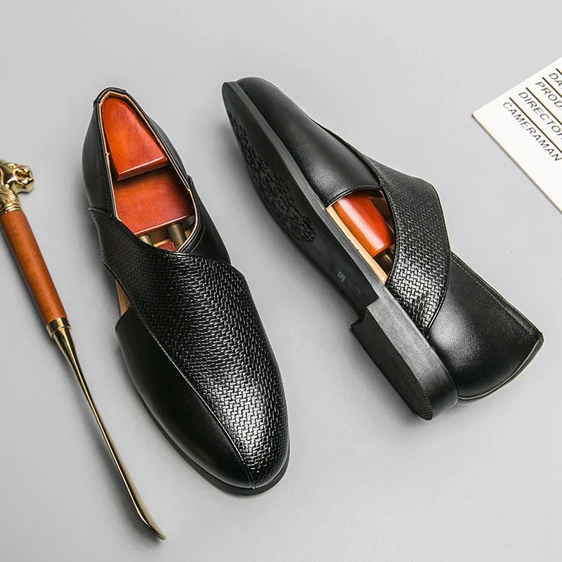 Men's Vintage Leather Loafers – Bayonne