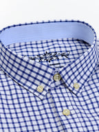 Men's cotton-blend Oxford long-sleeve shirt