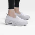 Women's Mesh Platform Trainers with Air Cushion Sole — view 16