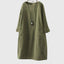 Grace | Relaxed Corduroy Midi Dress
