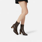 Women's Square Toe Block Heel Ankle Boots | Heptonstall