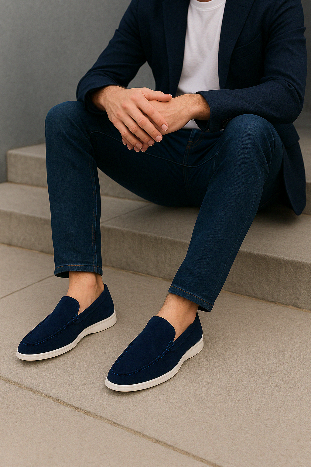 Men's Suede Loafers – Tommaso
