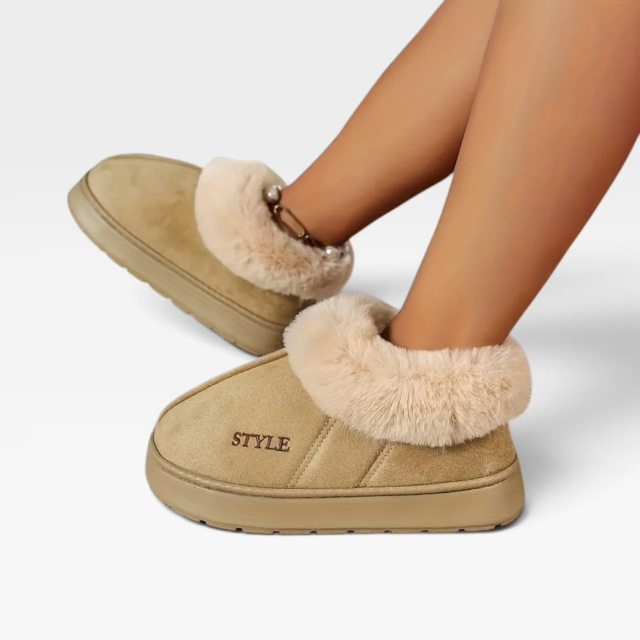Women's Fur-Lined Suede Boots — view 7