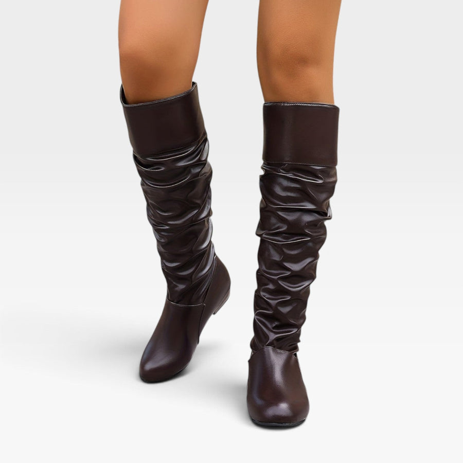 Women's Knee-High Boots with Warm Lining — view 8