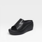 Women's Slip-On Wedge Sandals with Padded Platform — view 2