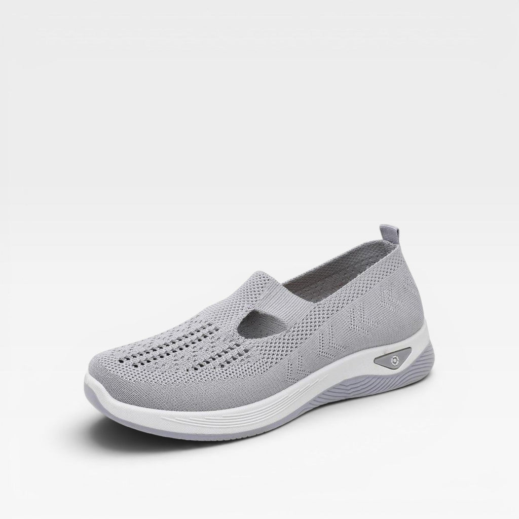 Women's Mesh Slip-On Trainers with Arch Support — view 4